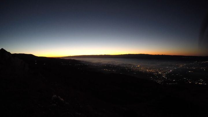 Sunrise from Mt.Knayseh🌄 We are hiking there on the 14th of October🚶Check