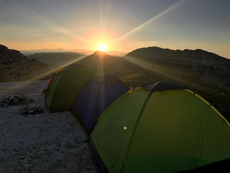 Sunrise‼️................. lebanon  nature  landscape ... (Dream Land)