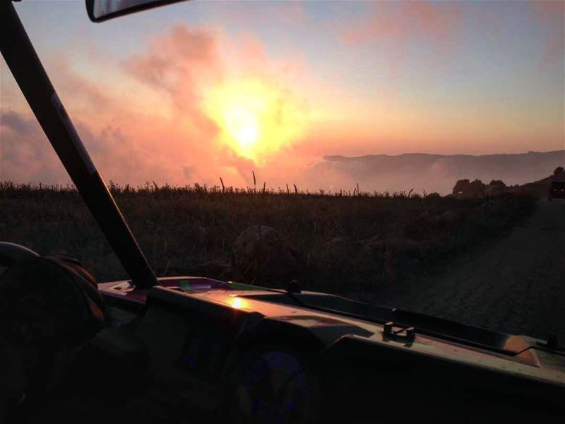 💫  Sunset _________________________________ livelovelebanon ... (Zahlé, Lebanon)