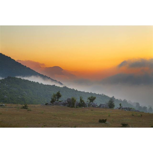 Sunset at Lassa with a beautiful fog filling up the environment  sunset ... (Lassa Jbeil)