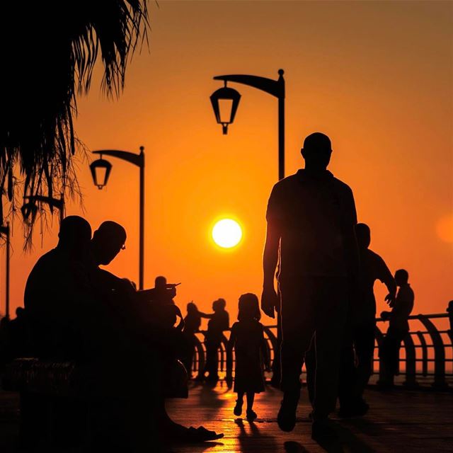  Sunset beirut ainelmrayseh lebanon landscape nature sightseeing... (Ain El Mreisse, Beyrouth, Lebanon)