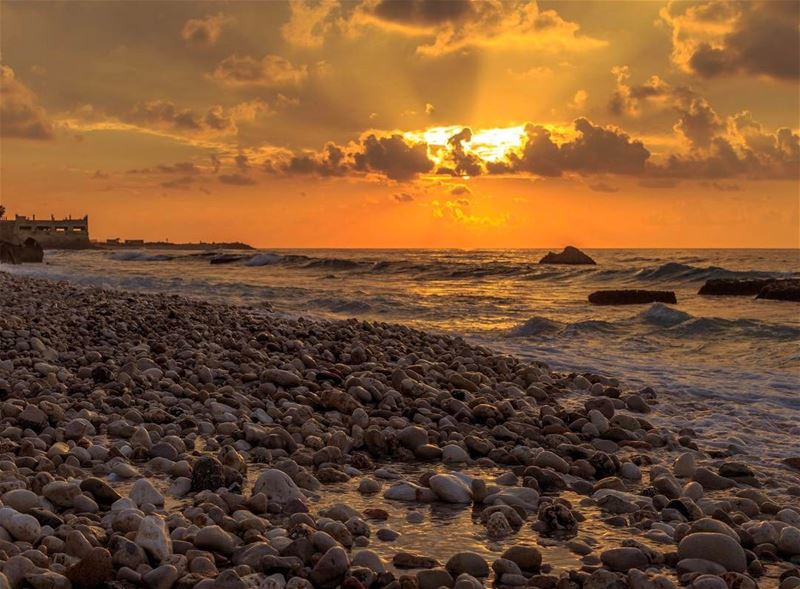  sunset beirut cloudysky landscape nature ig_lebanon insta_lebanon... (Khaldah, Mont-Liban, Lebanon)