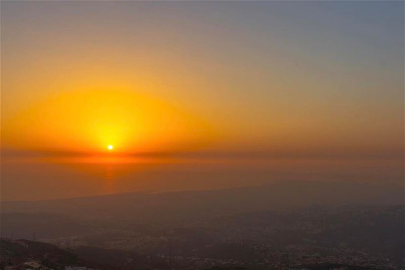  Sunset beirut landscape sunshine nature lebanon_hdr lebanonspotlights... (Aley)