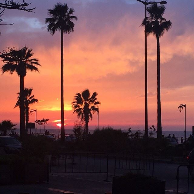  Sunset Beirut Lebanon Manara Seaside Colors Beautiful Cnnbeirut True... (Manara Beirut)