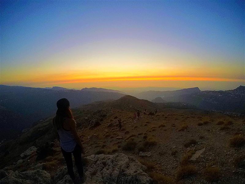 Sunset Chaser 💛🌄  sunset  hadchit  bcharre  northlebanon  gopro ... (Hadchît, Liban-Nord, Lebanon)