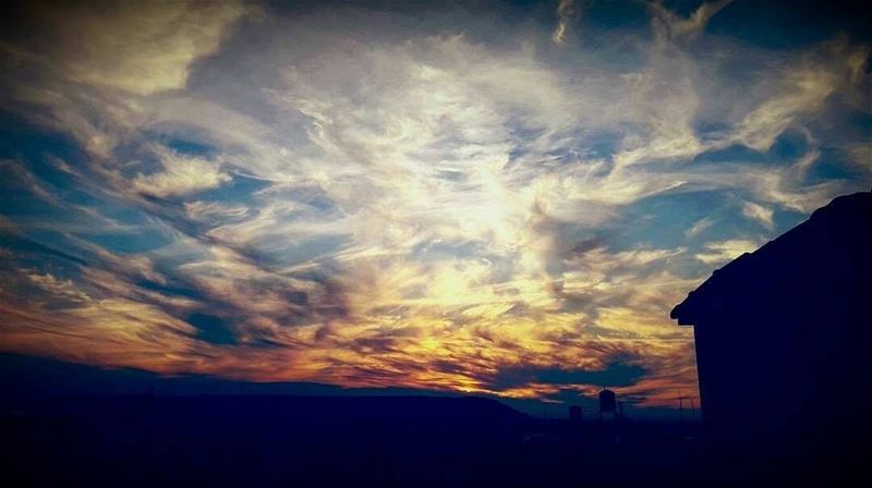  sunset  clouds  cloudysky  lebanonspotlights  insta_lebanon ... (Mejdlaya-Zgharta)