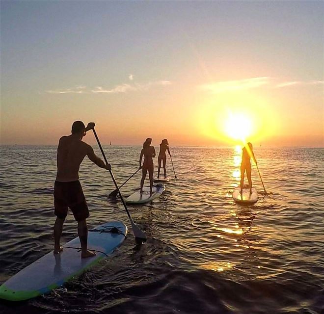 Sunset dream  batroun  colonelbeer  sunset  sup  lebanon  sunsetlebanon ... (Kfarabida Batroun)