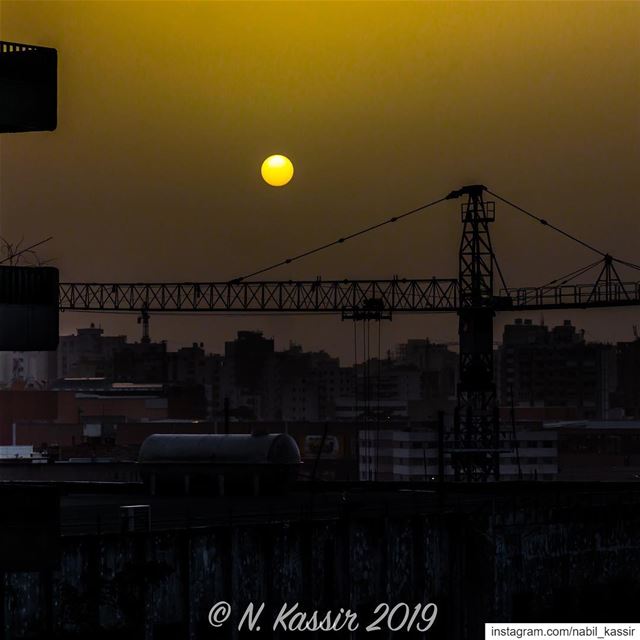  sunset  dust  humidity  clouds  sky  ig_great_shots ... (Sinn Al Fil, Mont-Liban, Lebanon)