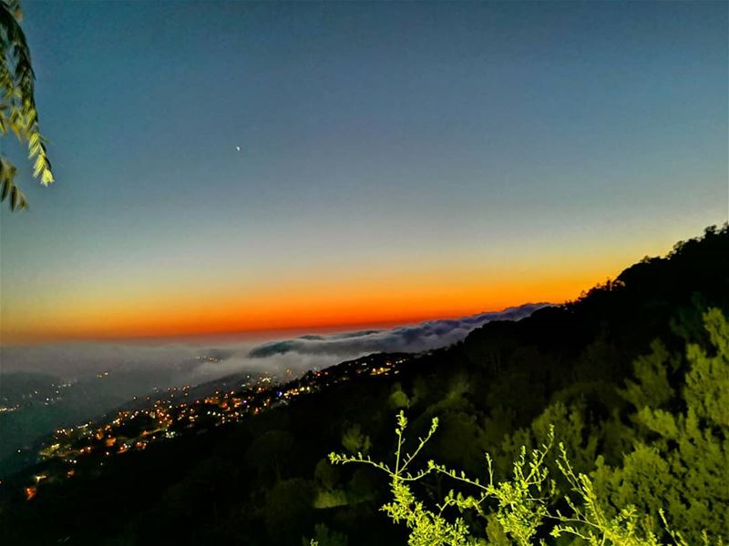  sunset from  douwar  lebanon  cloudysky  sunset_vision  livelovelebanon ...