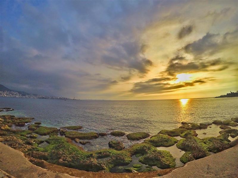  Sunset 🌅 ....... GoPro  GoProPhotography  GoProHero5  GoProHero6 ... (جونية - Jounieh)