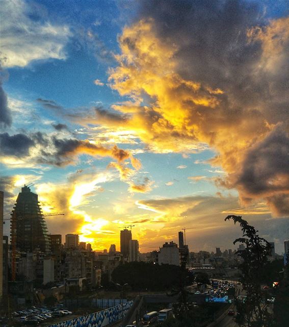 Sunset 😎 lebanon  nature  naturelovers  natureporn  landscape ... (Beirut, Lebanon)