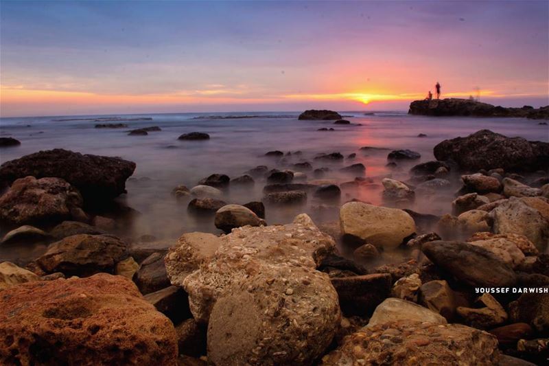  sunset  lebanon  tyre  nikond7100  nikon  d7100  sea  livelovetyre  sour ... (Sur, Al Janub, Lebanon)