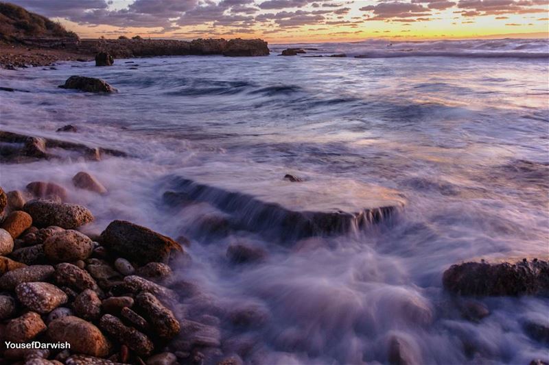  sunset  lebanon  tyre  nikond7100  nikon  d7100  sea  livelovetyre  sour ... (Soûr, Al Janub, Lebanon)