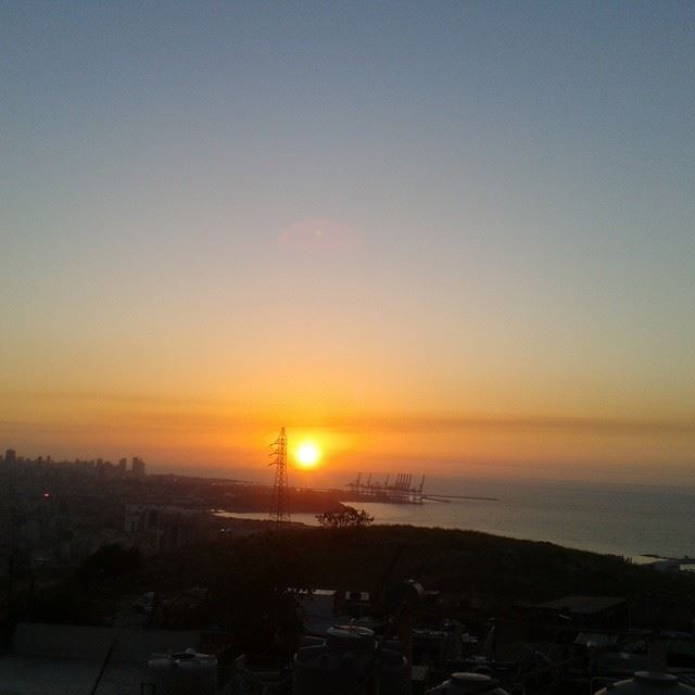 sunset nofilter (Beyrouth,Lebanon)