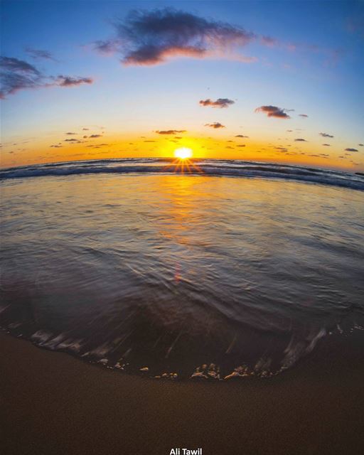 🌞 sunset  sunset_ig  beautiful  blue  beach  picoftheday  photo_share ... (Beirut, Lebanon)