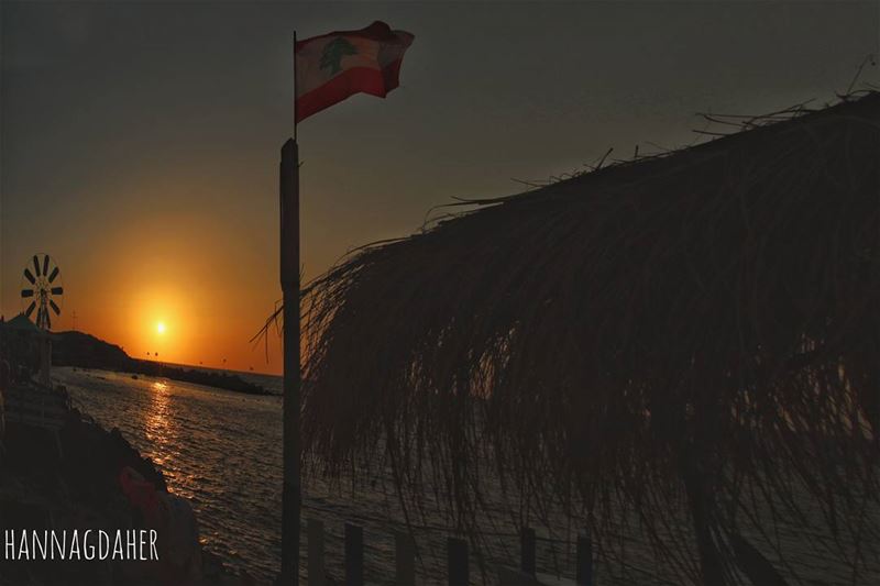  sunset  sunsetlover  anfeh  anfe  northlebanon  lebanon ... (Wassim 3al Ba7er)