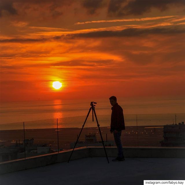  sunset sunsetlovers sky_love libanon photographer sunset_vision cloudy... (Baabda)