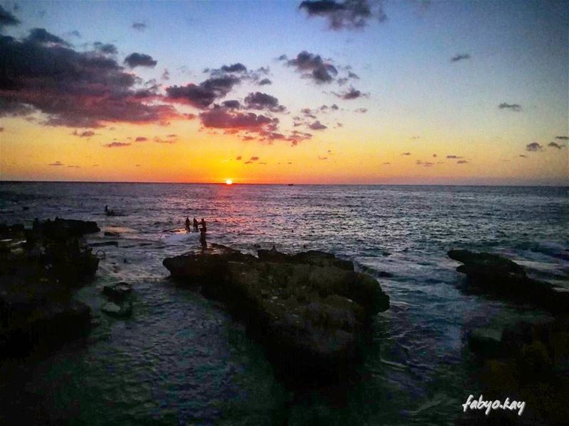  sunset sunsetlovers sunset_madness soliel sunsets igersbeirut skylovers... (American University of Beirut (AUB))