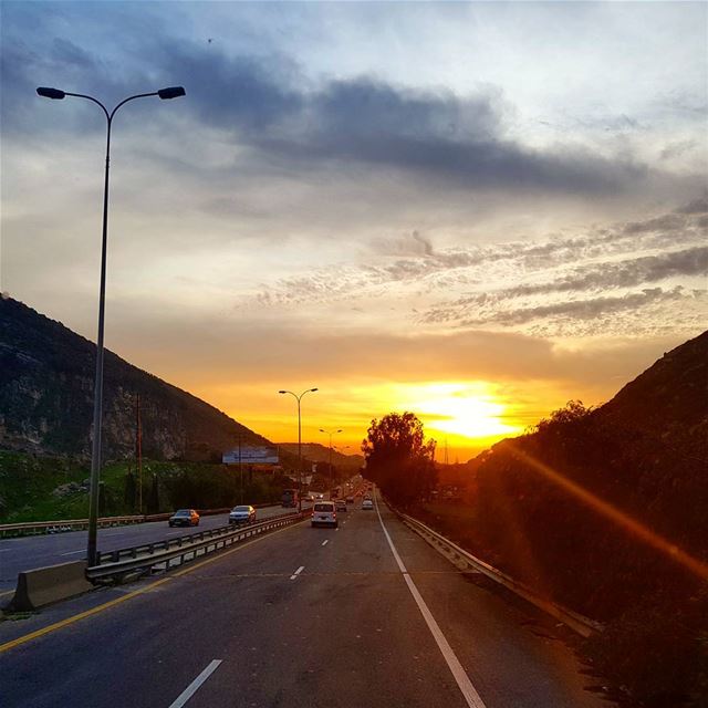 "Sunsets are proof that no matter what happens everyday can end... (Lebanon)