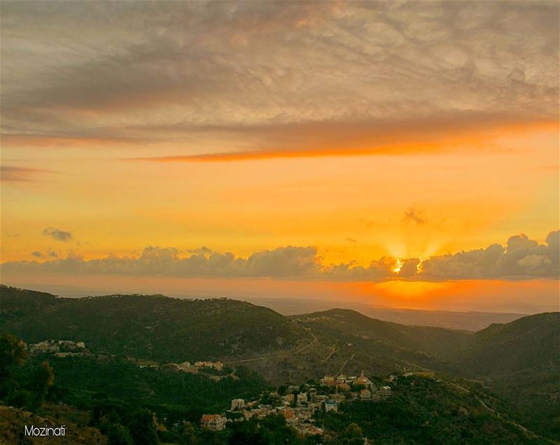  sunsets sunset_hub sunsetlovers sunsetlove sunsetporn sky clouds... (Lebanon)