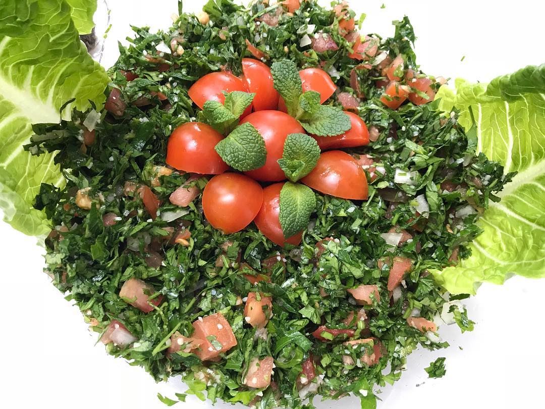 Super fresh and healthy salad 🥗 "Tabbouleh" full of earthy flavours and...