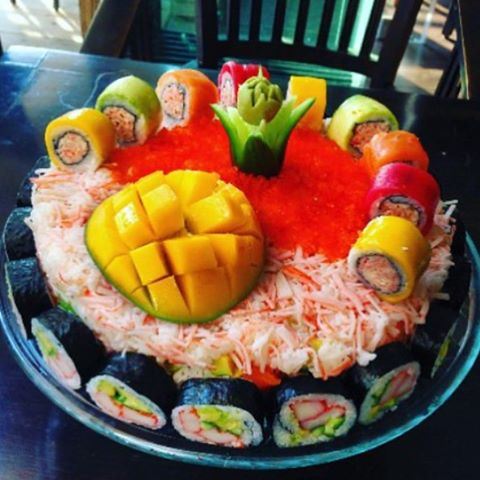 Sushi craving!!!! For Sushi lover!!!a Sushi cake !!! (Byblos Veronica)