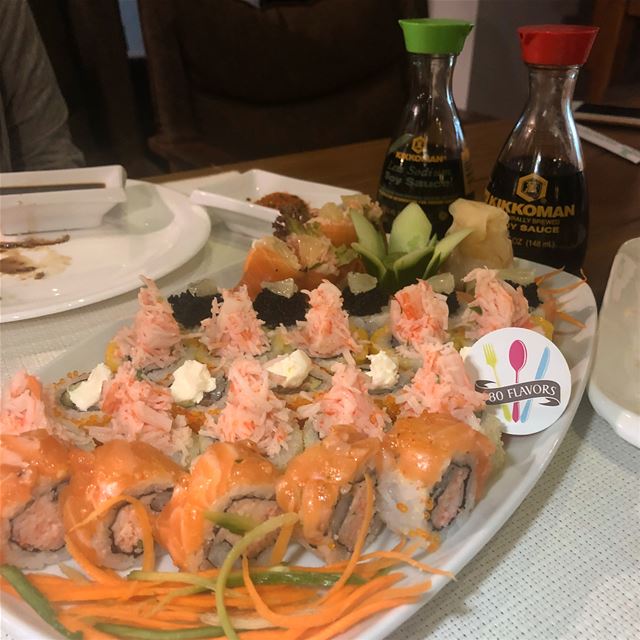 Sushi time 😍😍 tasty bites @kyotolebanon @oceanclubehden  ehden  miden .... (Maydan Ehden)