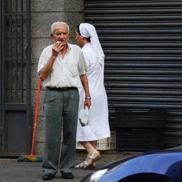 sweep your troubles away lebanon  beirut  streetphotography ...