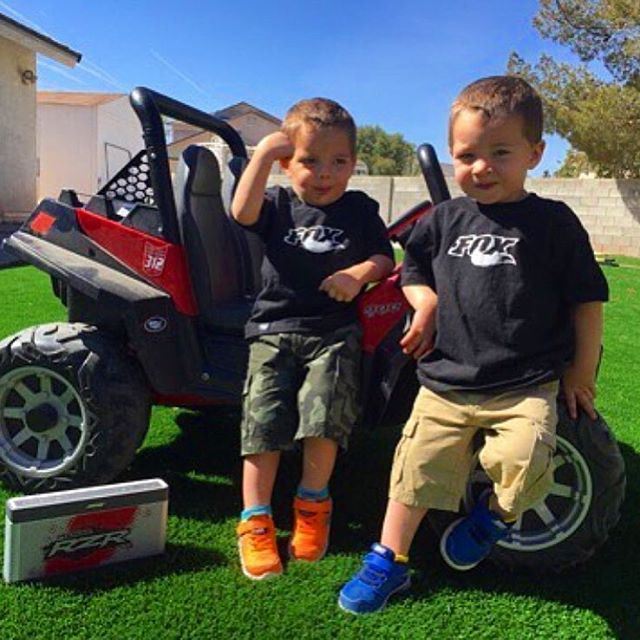 Sweet Good Morning !  cute  kids  sweet  rzr  polarisrzr  fox  foxedition...