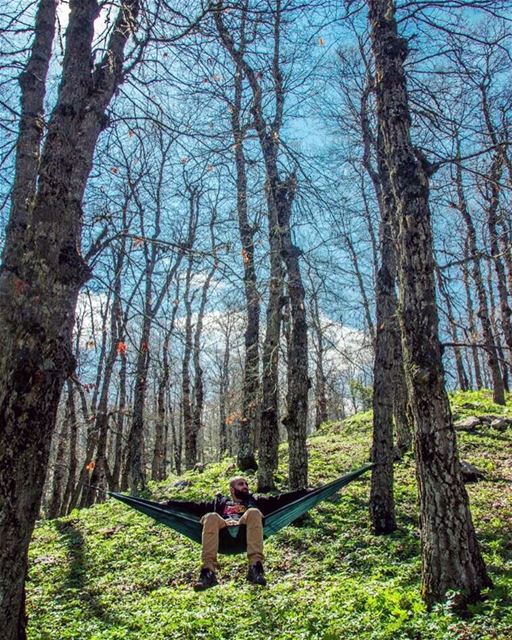 Swinging! 🌌🏕Photo credit to @elieggemayel  adventuretime  north  azar ... (Fnaydek Akkar)