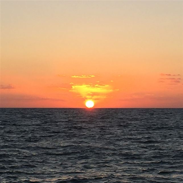 Swipe for the amazing sunset of tonight  nofilter  beautiful  sunset  sea ...