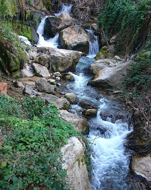 Take a breath Just let goLust n love  nature  beauty  river... (Nabe3 bater Al chouf)