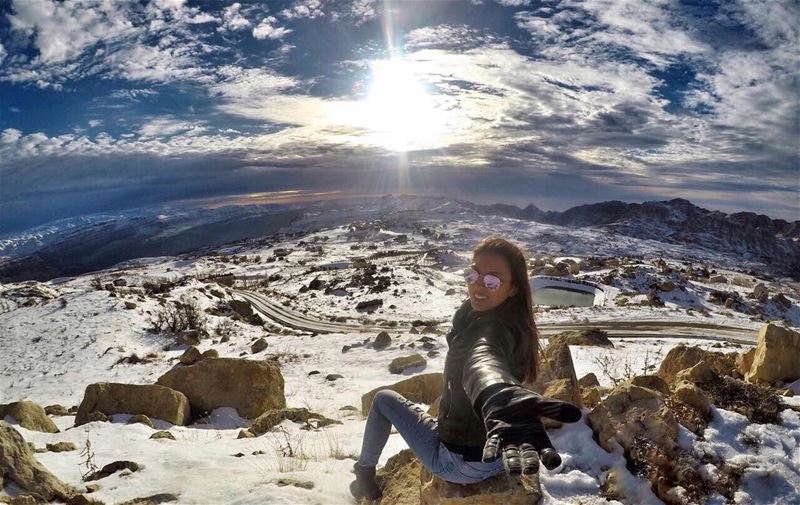 Take my hand & let's go on an Adventure ❄️.... livelovebeirut ... (El Laklouk, Mont-Liban, Lebanon)