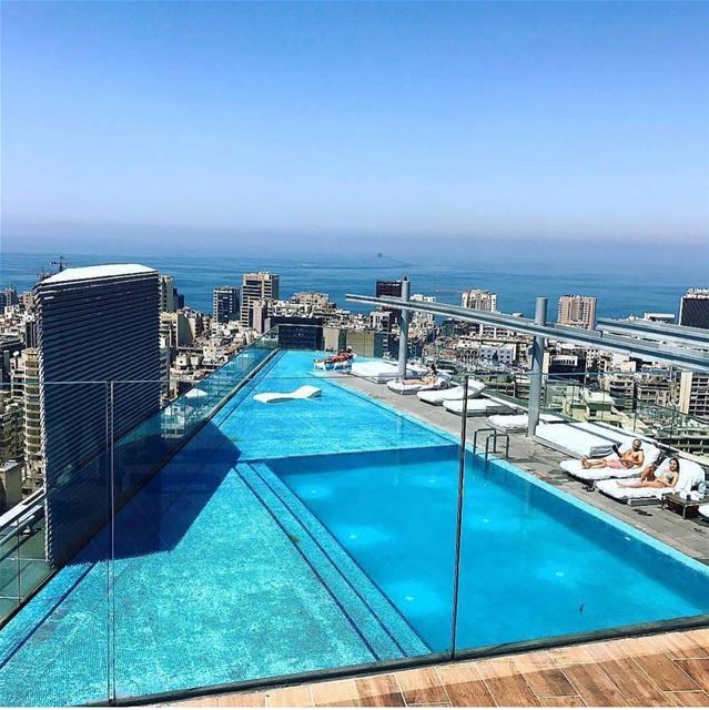 Take the journey to enjoy this view💙💙  letstalkaboutlebanon ... (Staybridge Suites Beirut)