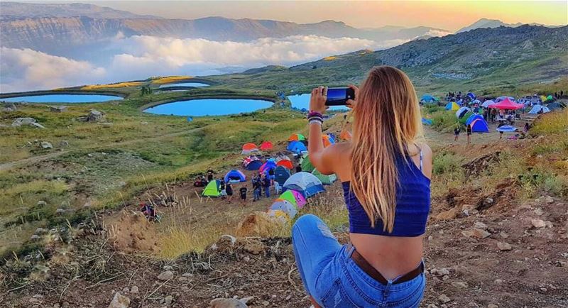 Taking this picture before the tents covered all the area 😍 we had a... (The Highest Event)
