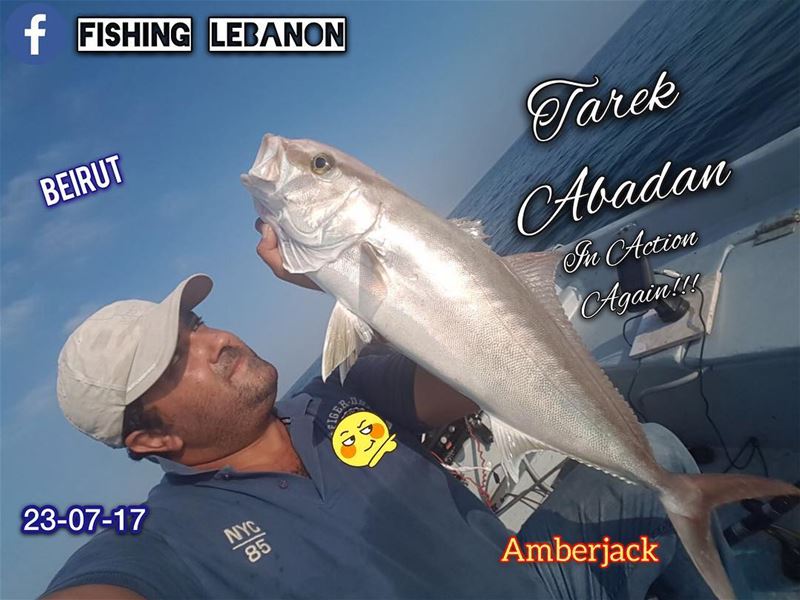 Tarek Abadan in Action again!!!  fishinglebanon  tripolilb  beirut  byblos... (Beirut, Lebanon)