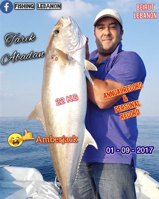 @tarekabadan & @fishinglebanon - @instagramfishing @jiggingworld @rasbeirut (Beirut, Lebanon)