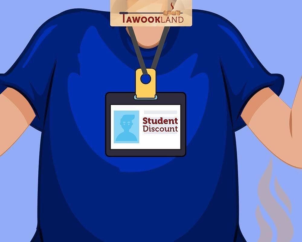 @tawookland -  Present your Student ID and get 10% off the total bill!... (Tawookland)