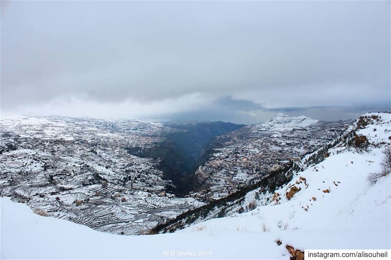  tb  alarez  cedars  kadisha  valley  snow  winter  clouds  mountains ... (Kadisha Valley)