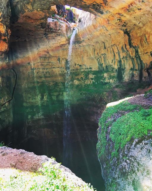  tb 🔙 destination 5 spring waterfall water nature naturelovers... (Tannourine-Balou3 Bal3a)