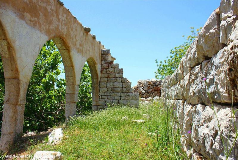 tb  old  house  arch  lebanese  nature  jabalmoussa  colors  perspective ... (Jabal Moussa)