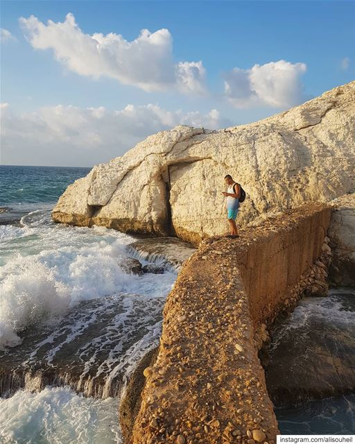  tb  southlebanon  naqoura  sea  waves  sky  clouds   colorful ... (Naqoura)