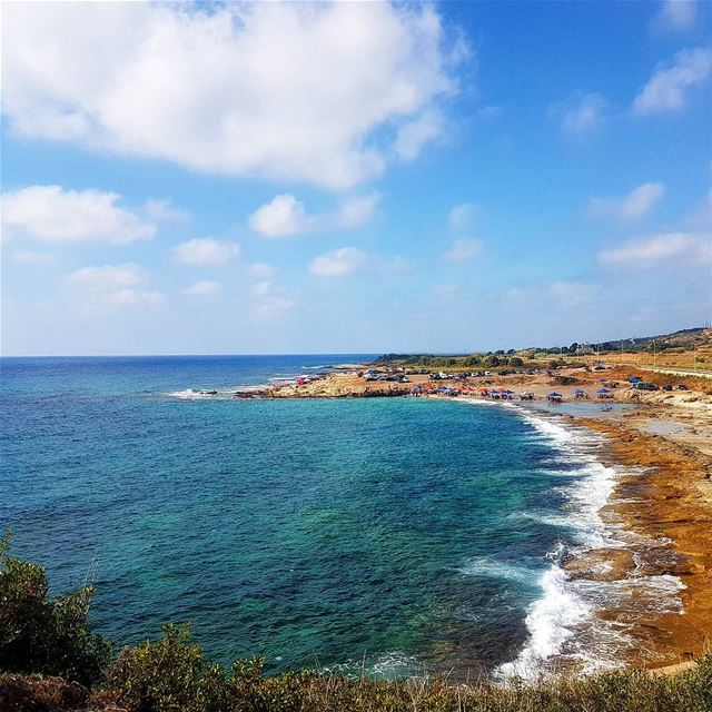  tbt to the  clear  sea of  naqoura  Lebanon  sun  beach  sands  clouds ... (الناقورة / Al Naqoura)