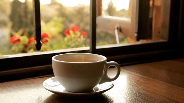 Tea: a hug in a cup  tea time sunset hug beautiful view... (Locanda A La Granda)
