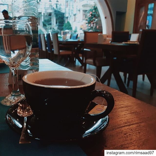 'Tea time🍵'••••••• lebanon  instalebanon  south  nabatieh ... (Abajour restaurant  مطعم أباجور)
