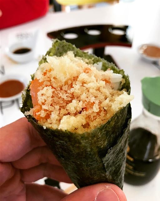 Temaki 😋🍣🍘🍢🍱🍛🍜🍲 livelovefood  sushi  temaki  monmakiamoi ... (Mon Maki A Moi)