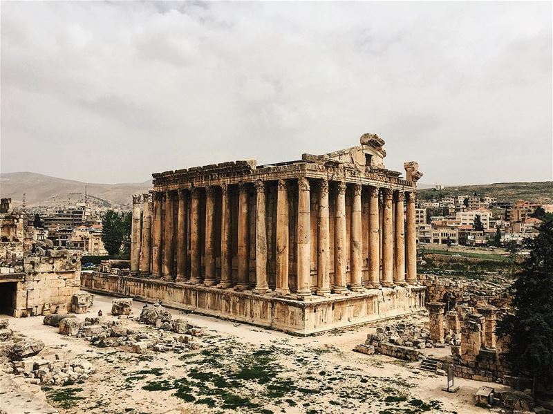 Temple of Bacchus.  raelmah ... (Baalbek , Roman Temple , Lebanon)