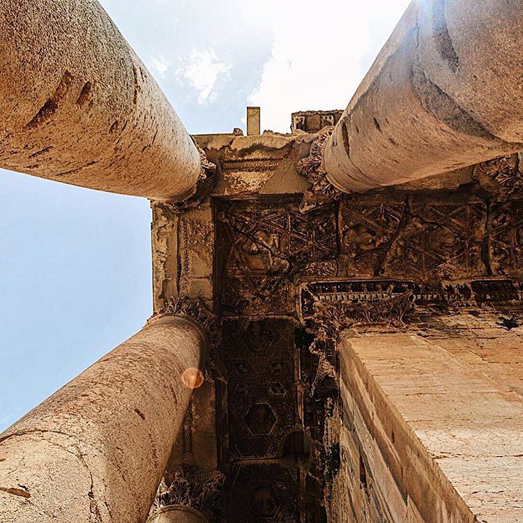 Temple of Bacchus.  raelmah ... (Baalbek , Roman Temple , Lebanon)