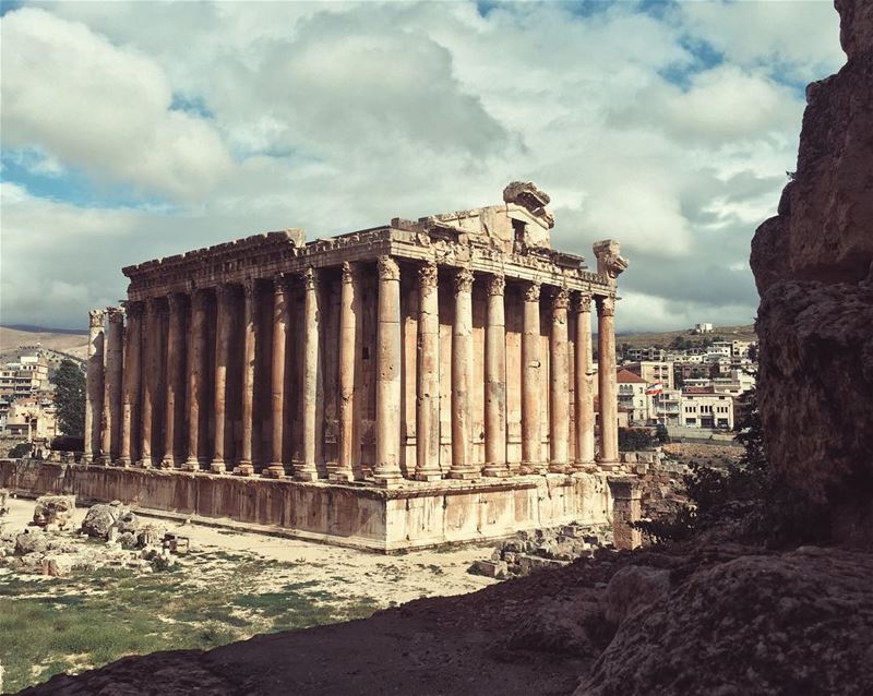 Temple of Bachus 🍷🍇  lebanon  livelovelebanon  baalbek  baalbeck  balbek... (Baalbek , Roman Temple , Lebanon)