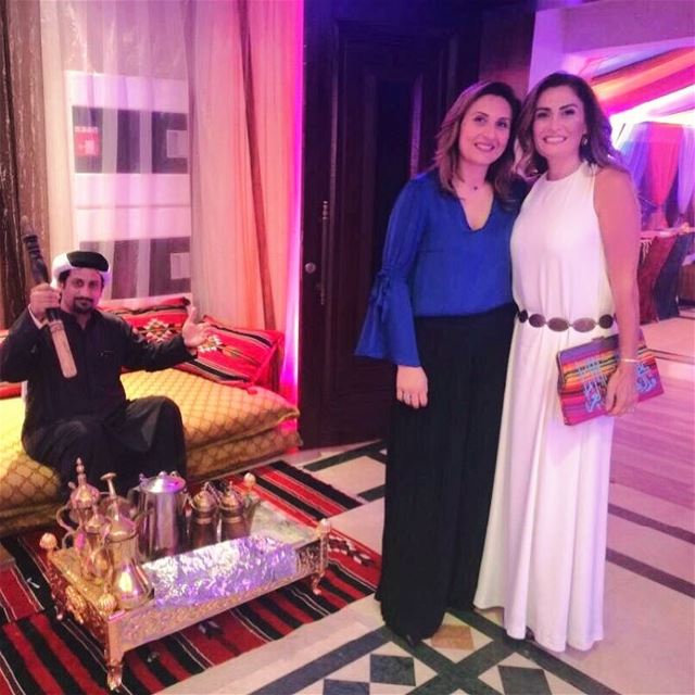 Thank you Carole & Karim for the so lovely Souhour 🌙✨💫 ramadan2017 ... (Coral Beach Suite Hotel)